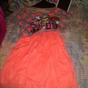 4 vestidos para niña